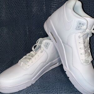 Nike Men’s Flight Legacy in Triple White, Size: 9.5, NWOT